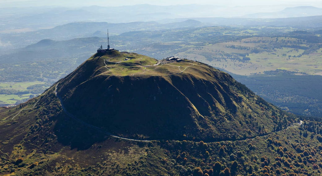 Le puy de Dôme (vue sur le volcan)